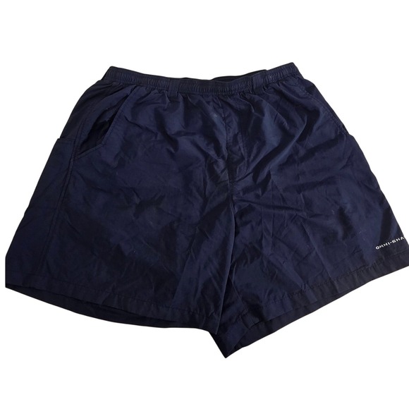 Columbia Other - Columbia Omni-Shade Swim Trunks Men's Large Navy Blue Fishing Shorts